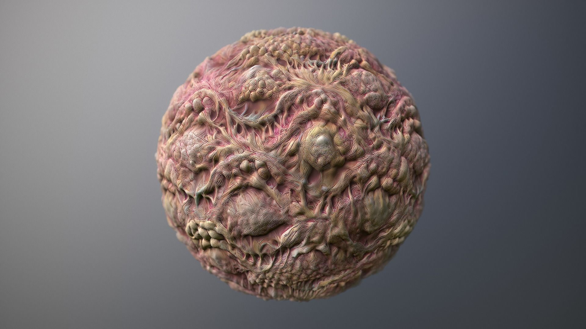 Material Skin Monster 36 Seamless PBR Texture Texture_8