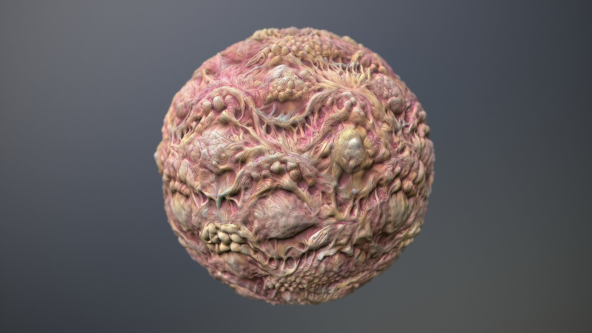 Material Skin Monster 36 Seamless PBR Texture Texture_10