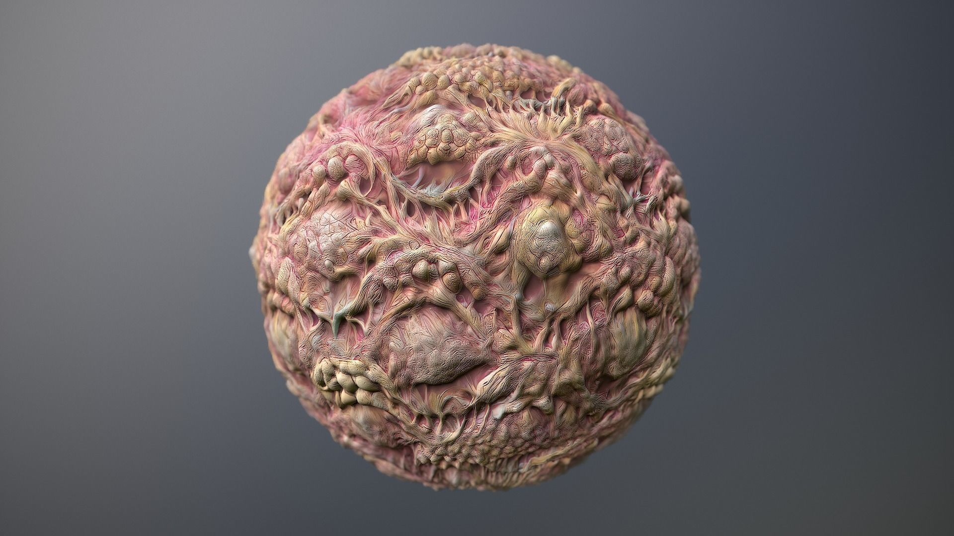 Material Skin Monster 36 Seamless PBR Texture Texture_9