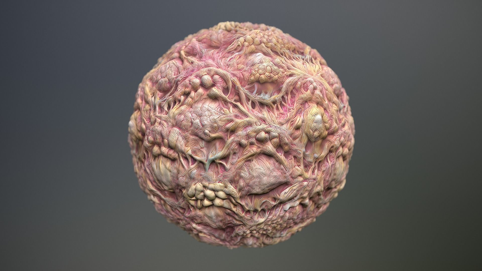 Material Skin Monster 36 Seamless PBR Texture Texture_14