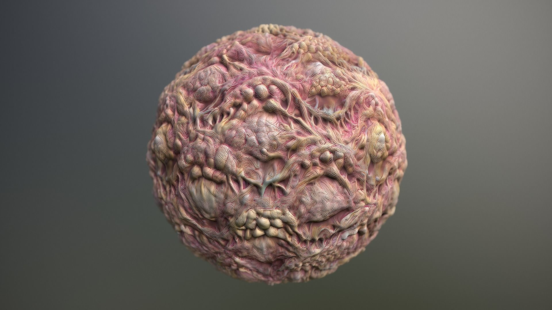 Material Skin Monster 36 Seamless PBR Texture Texture_13
