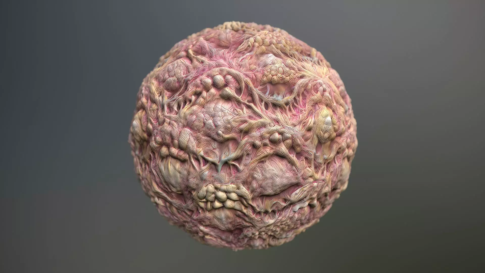 Material Skin Monster 36 Seamless PBR Texture Texture_0