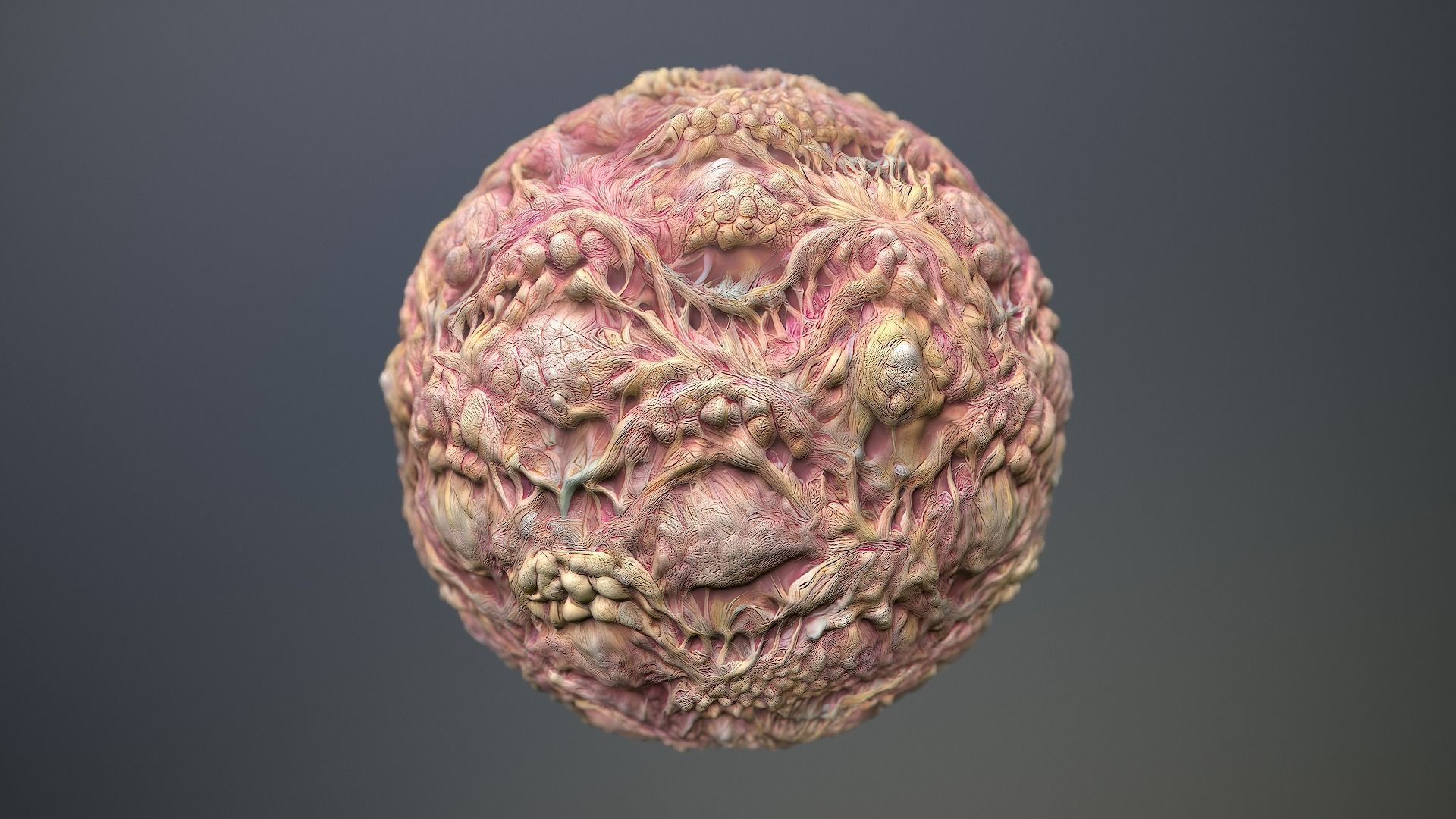 Material Skin Monster 36 Seamless PBR Texture Texture_11
