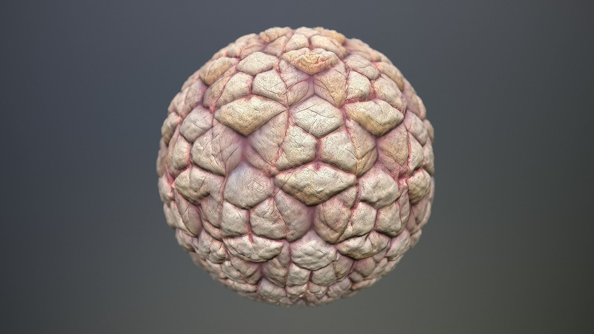 Material Skin Monster 35 Seamless PBR Texture Texture_12