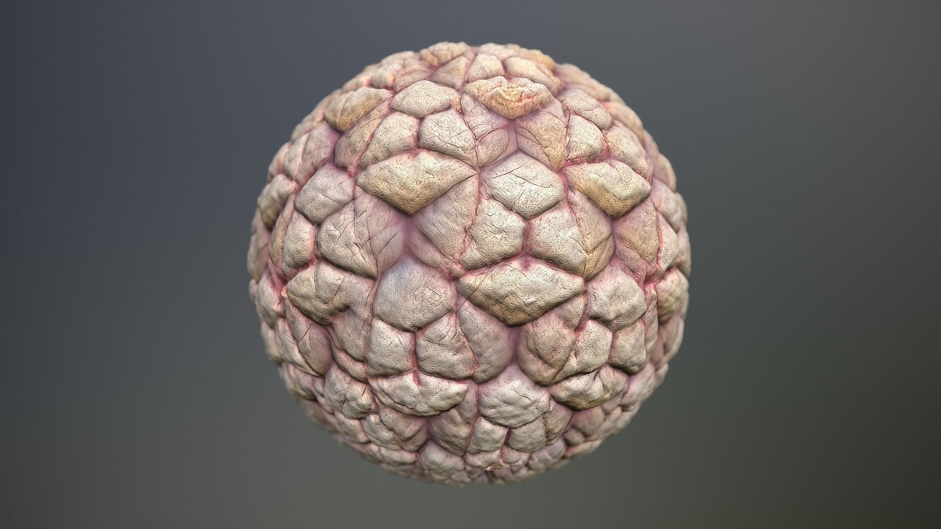 Material Skin Monster 35 Seamless PBR Texture Texture_14