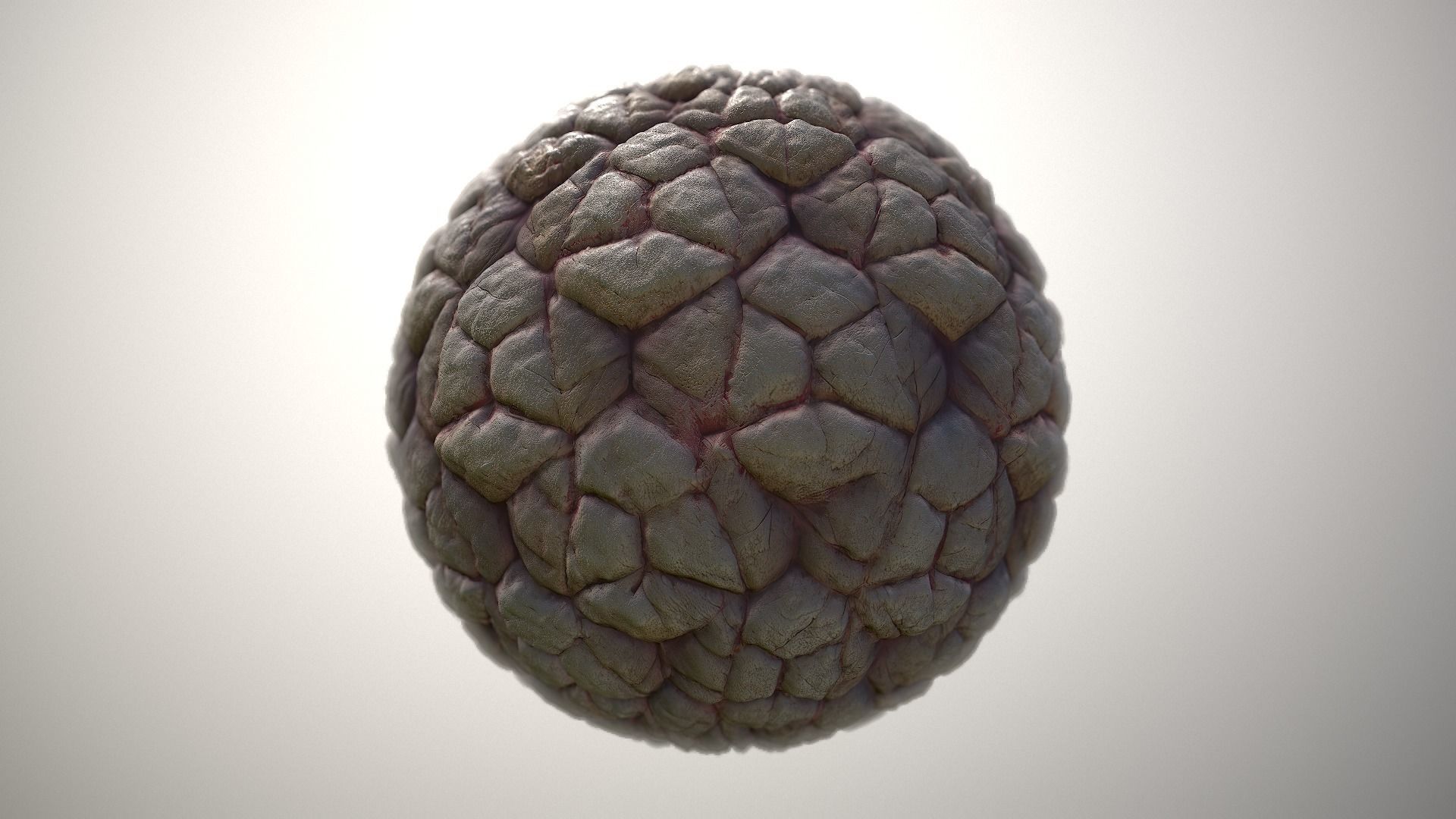 Material Skin Monster 35 Seamless PBR Texture Texture_3