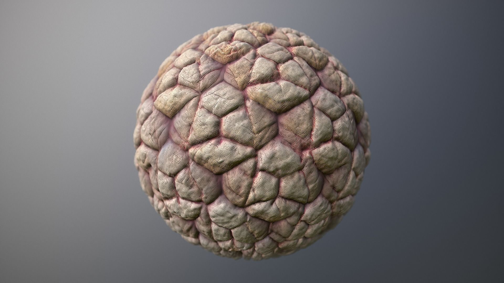 Material Skin Monster 35 Seamless PBR Texture Texture_8