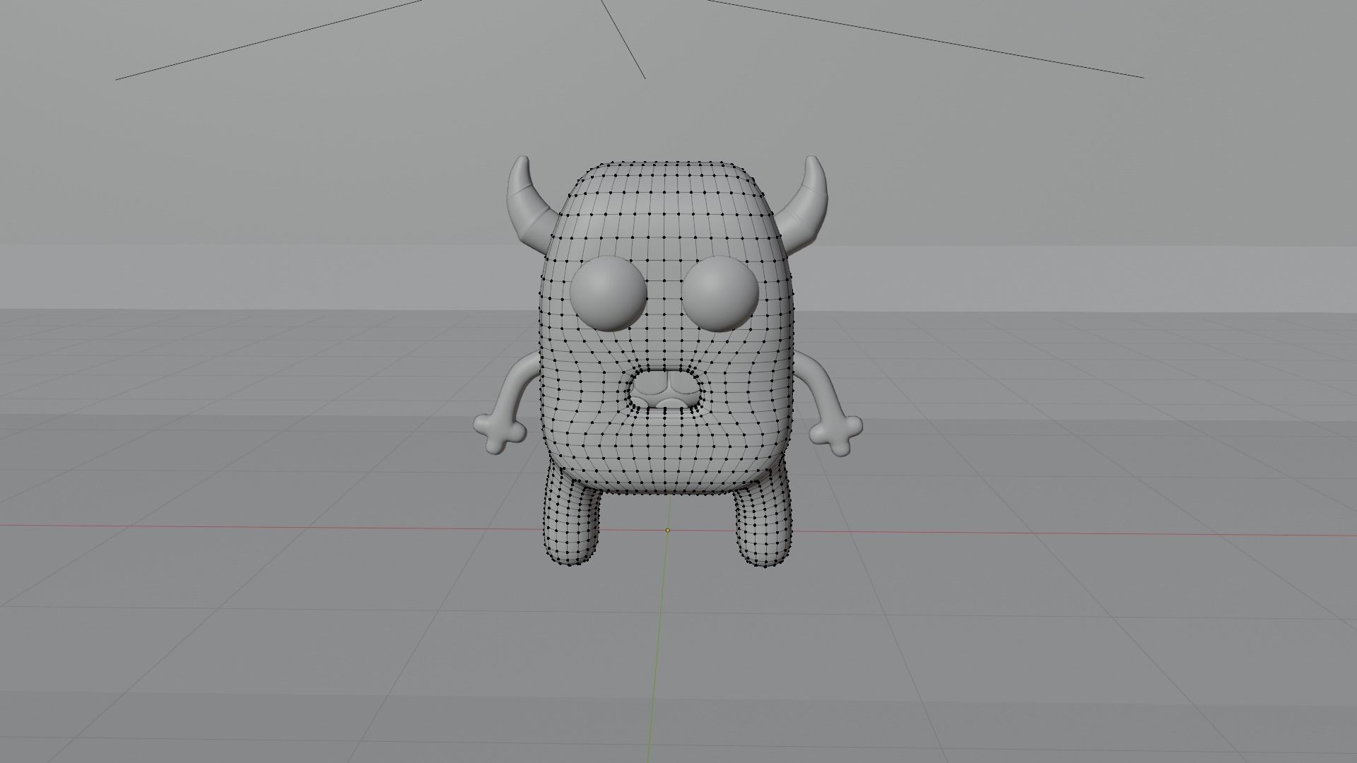 Cool Charcater 3D Model Low-poly 3D model_5