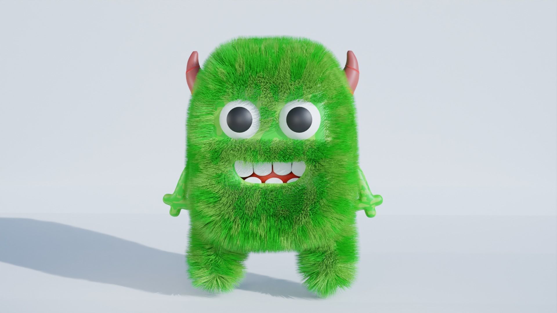 Cool Charcater 3D Model Low-poly 3D model_1