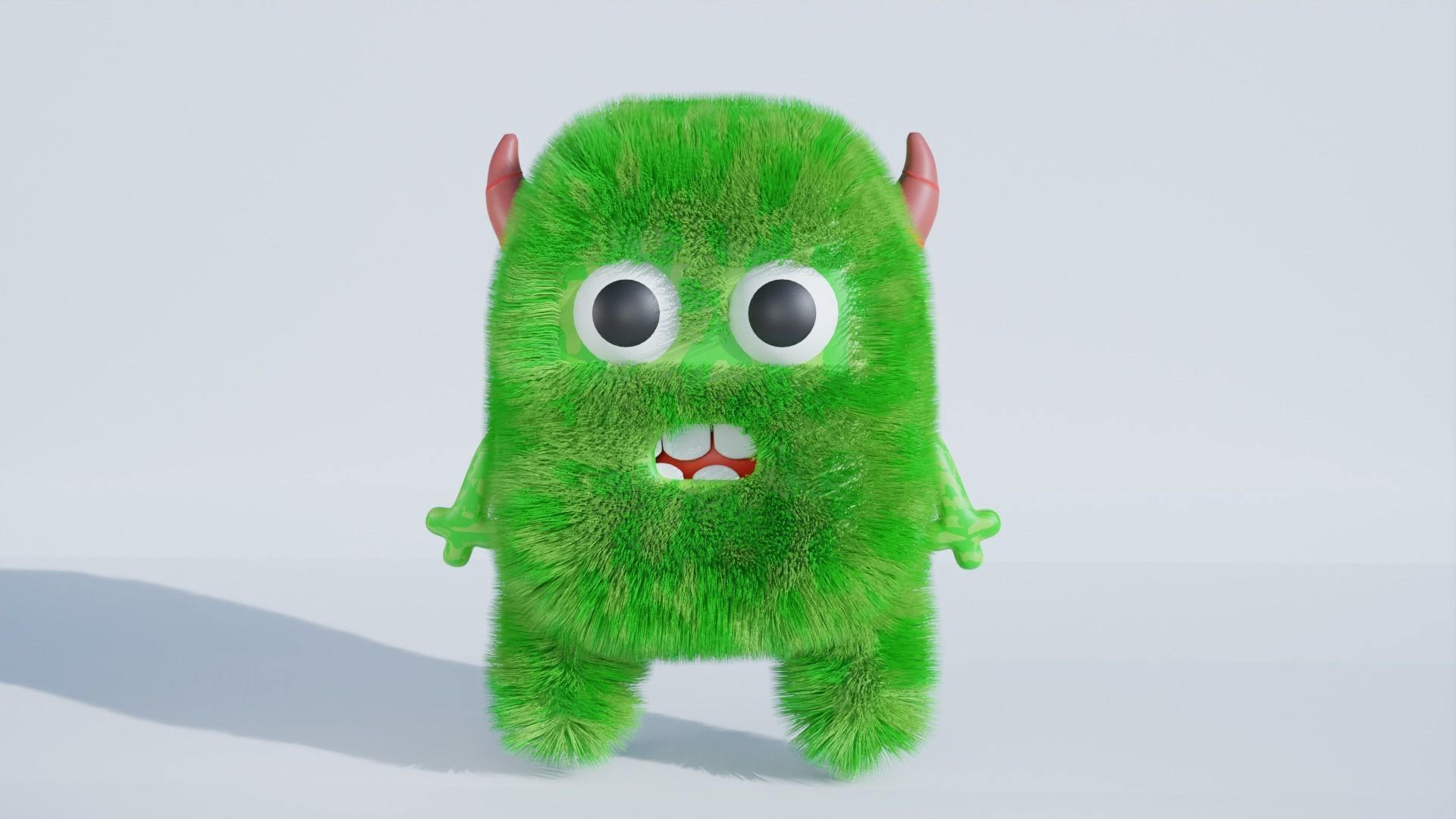 Cool Charcater 3D Model Low-poly 3D model_3