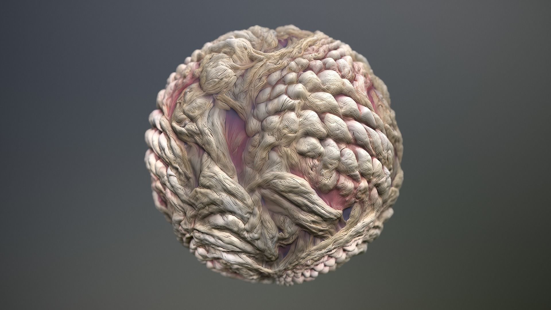 Material Skin Monster 34 Seamless PBR Texture Texture_14