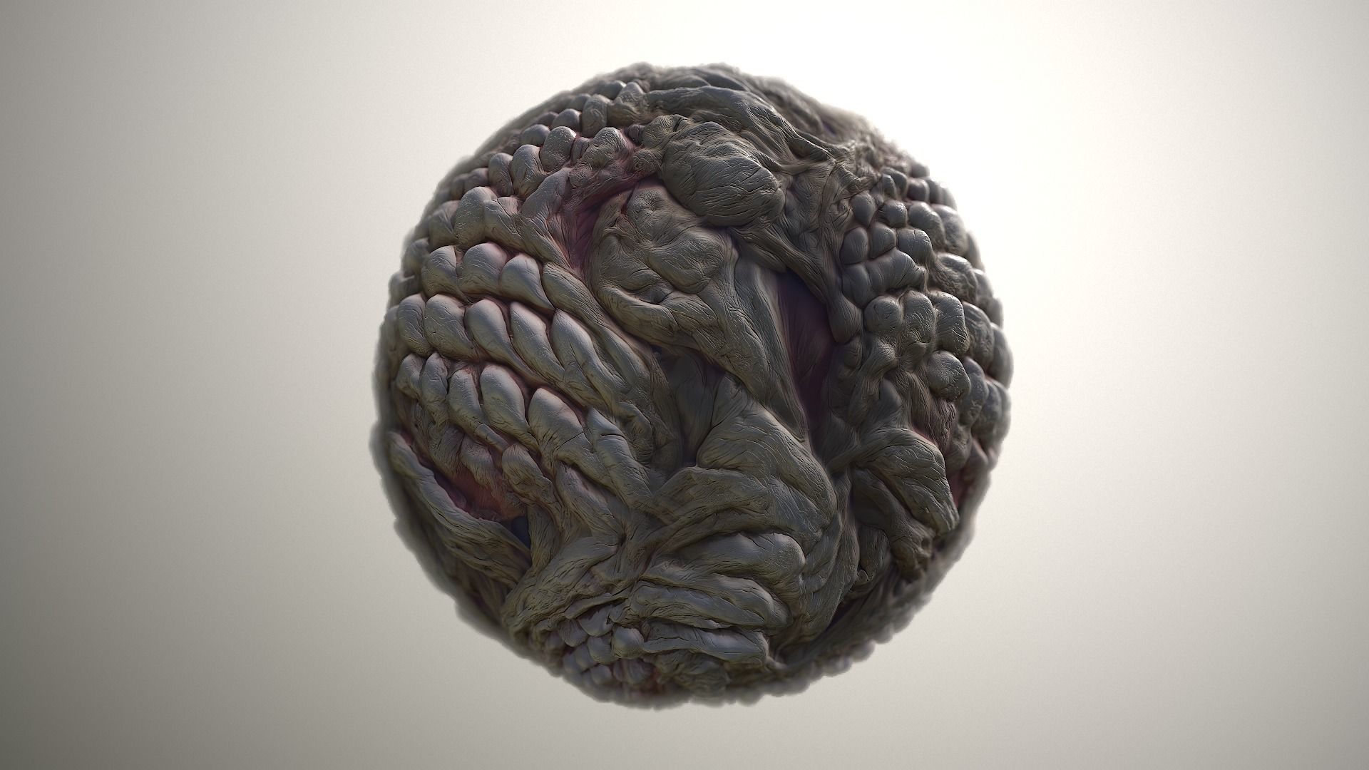 Material Skin Monster 34 Seamless PBR Texture Texture_19