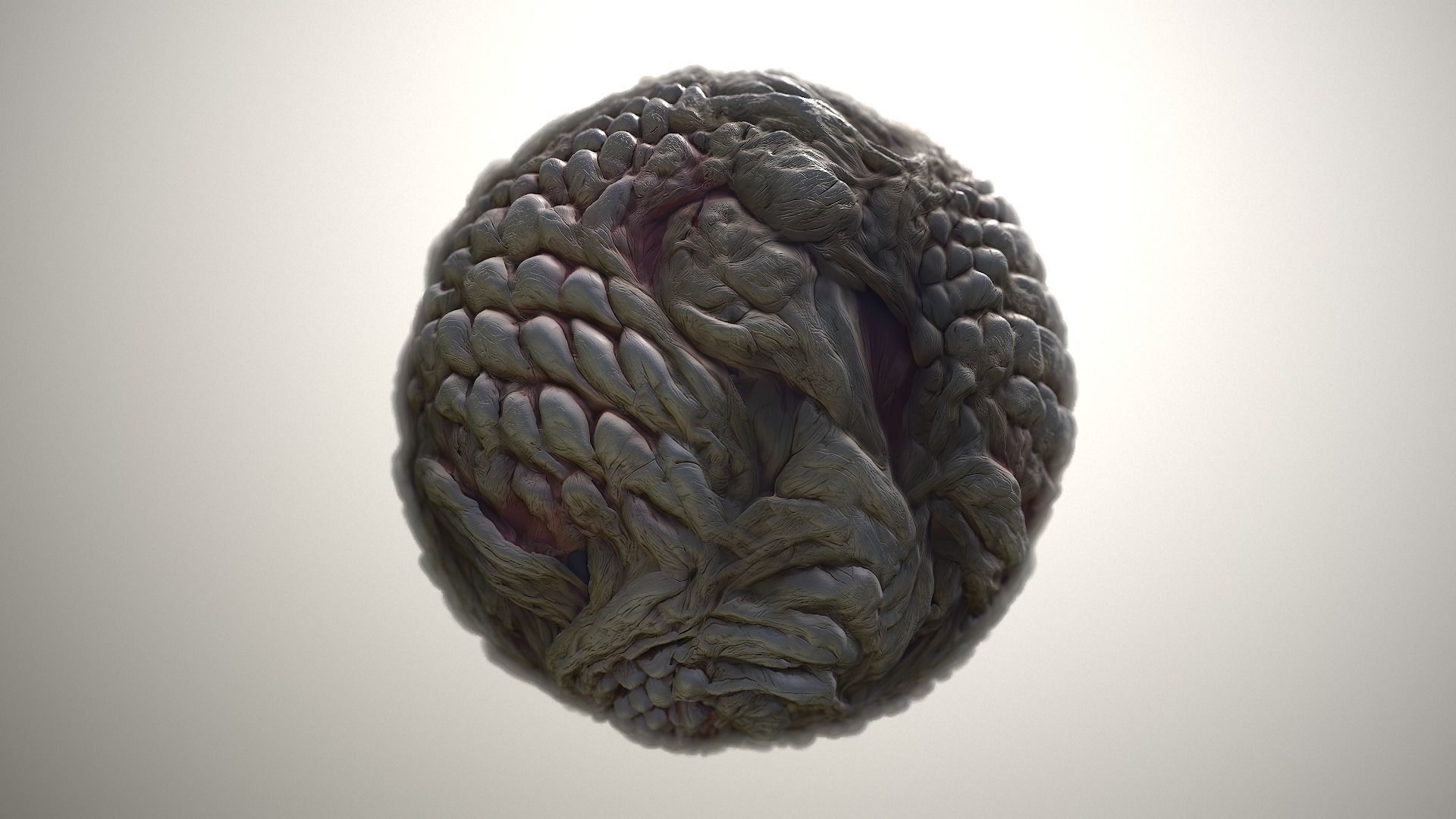 Material Skin Monster 34 Seamless PBR Texture Texture_20