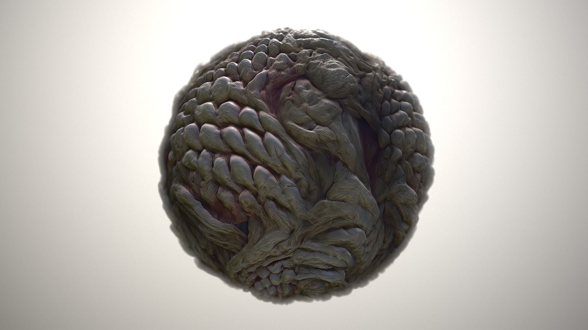 Material Skin Monster 34 Seamless PBR Texture Texture_21
