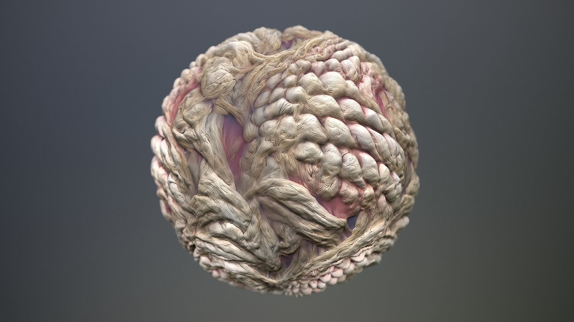 Material Skin Monster 34 Seamless PBR Texture Texture_12