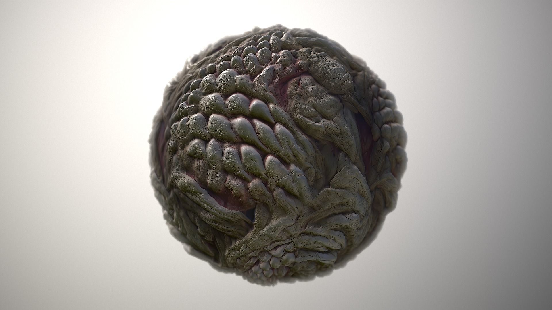 Material Skin Monster 34 Seamless PBR Texture Texture_4