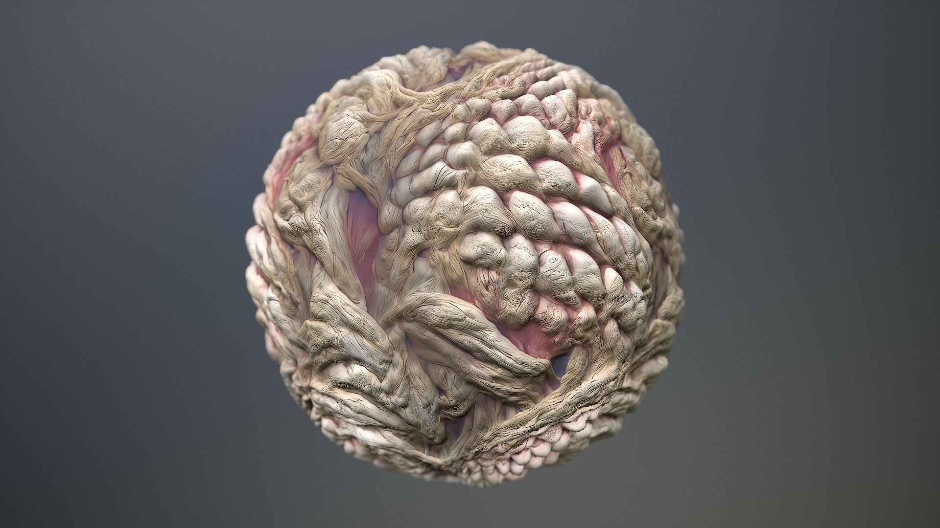 Material Skin Monster 34 Seamless PBR Texture Texture_11