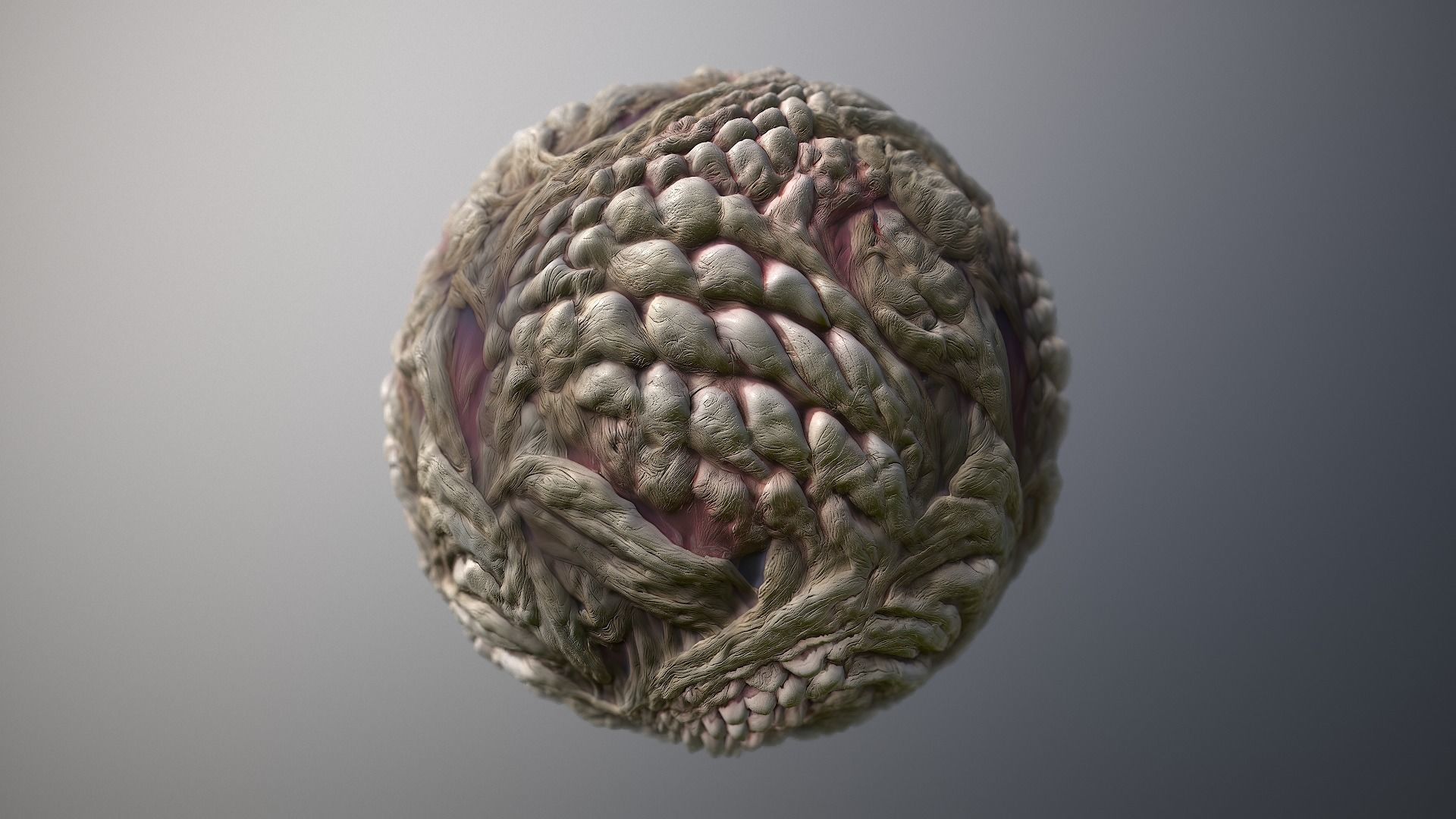 Material Skin Monster 34 Seamless PBR Texture Texture_7