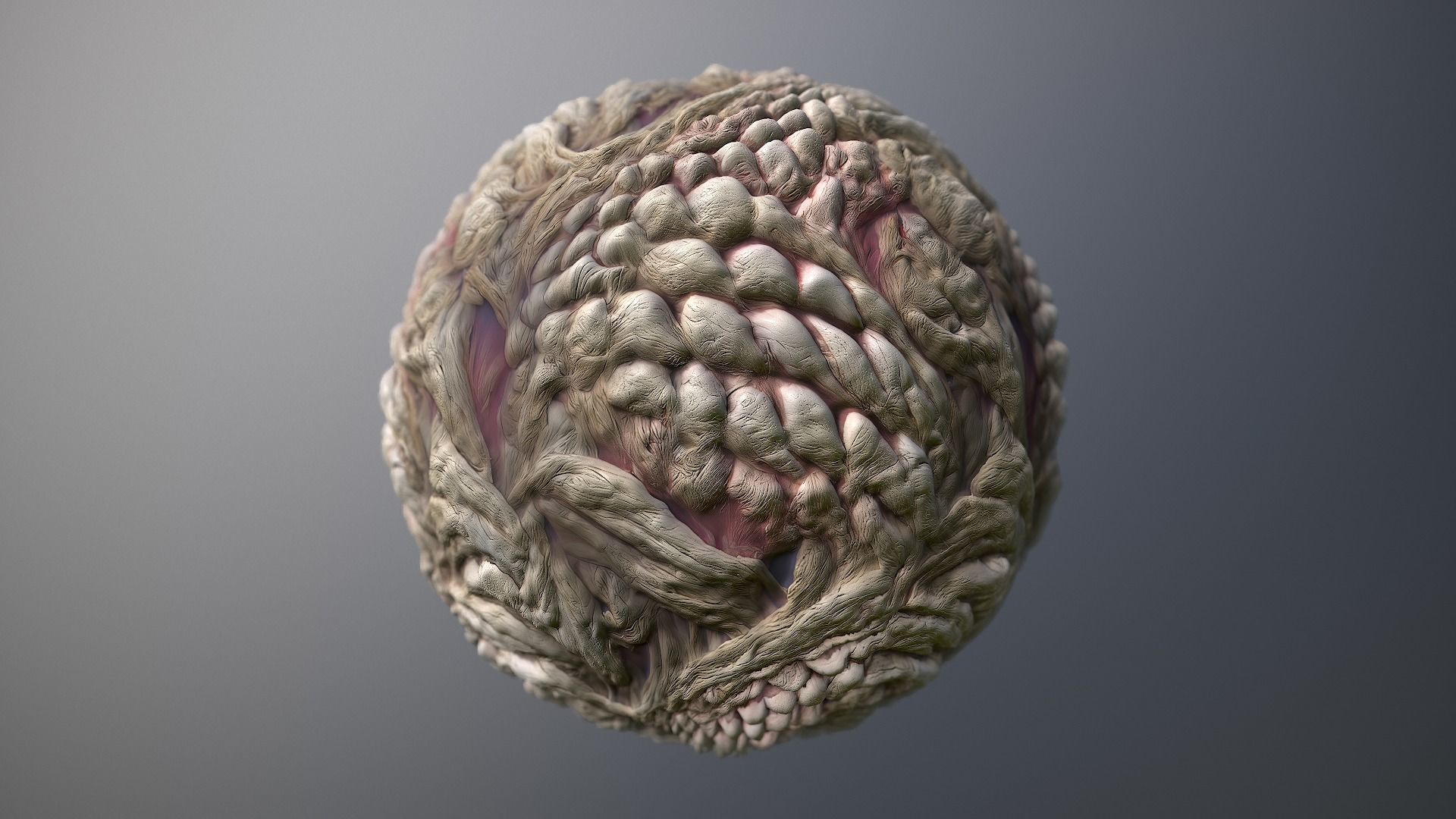 Material Skin Monster 34 Seamless PBR Texture Texture_8