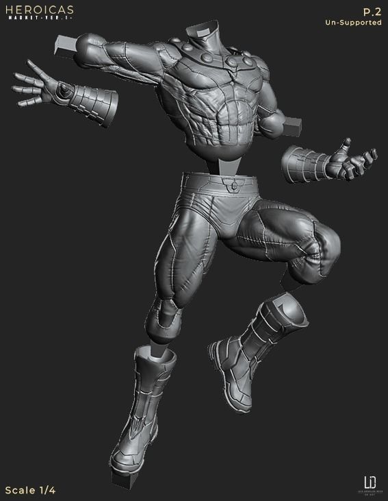 Herocias - Magneto Ver1 -  3D print model_12
