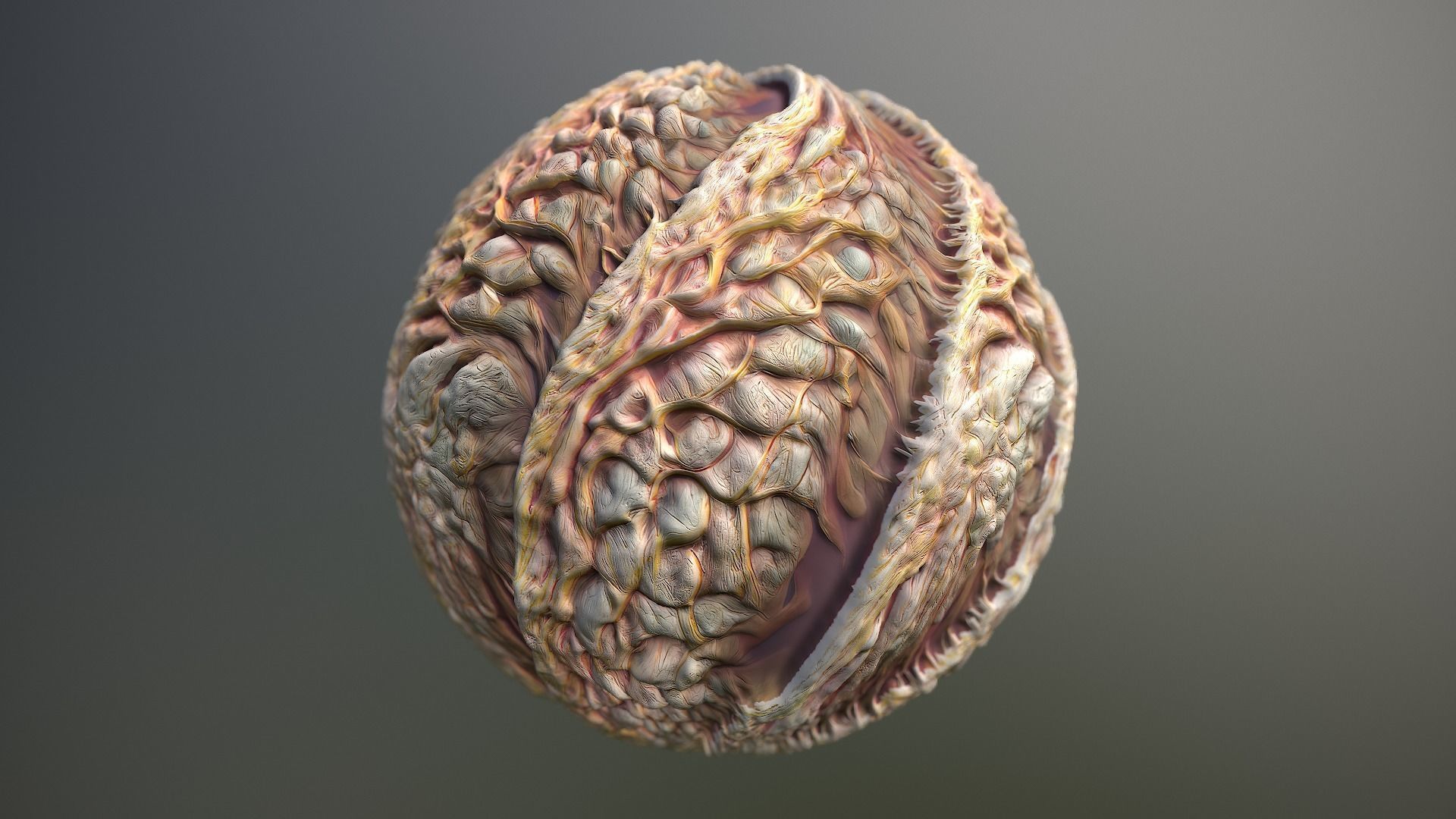 Material Skin Monster 32 Seamless PBR Texture Texture_13