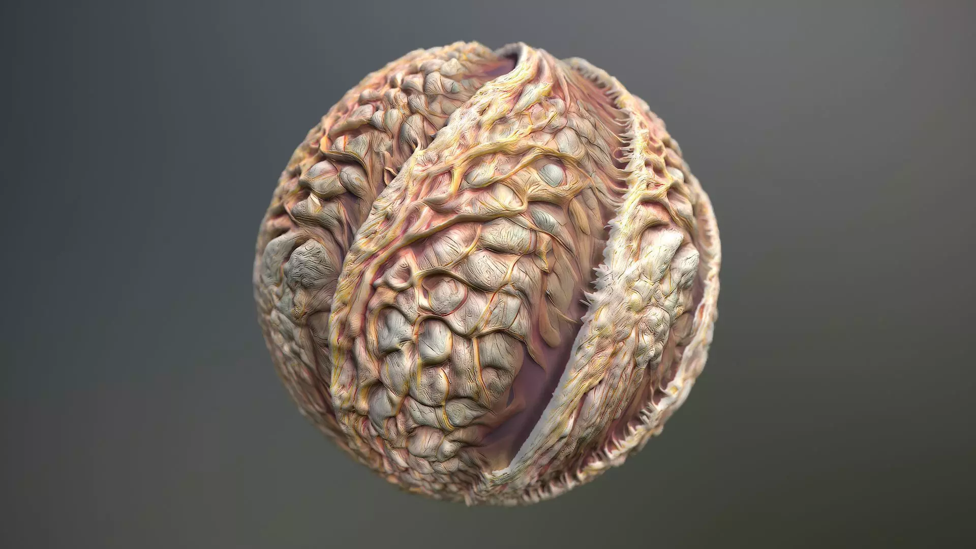 Material Skin Monster 32 Seamless PBR Texture Texture_0