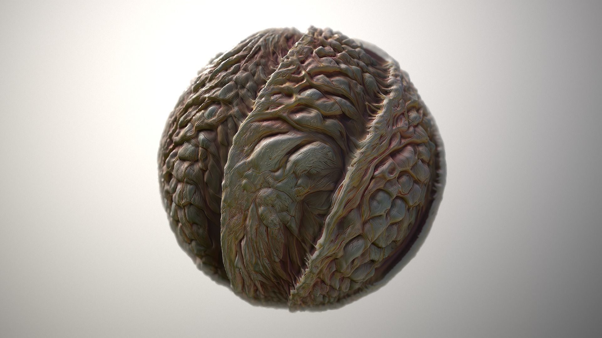 Material Skin Monster 32 Seamless PBR Texture Texture_4