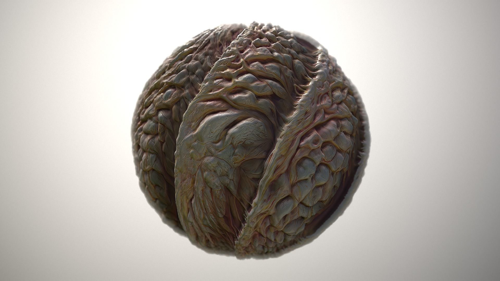Material Skin Monster 32 Seamless PBR Texture Texture_3