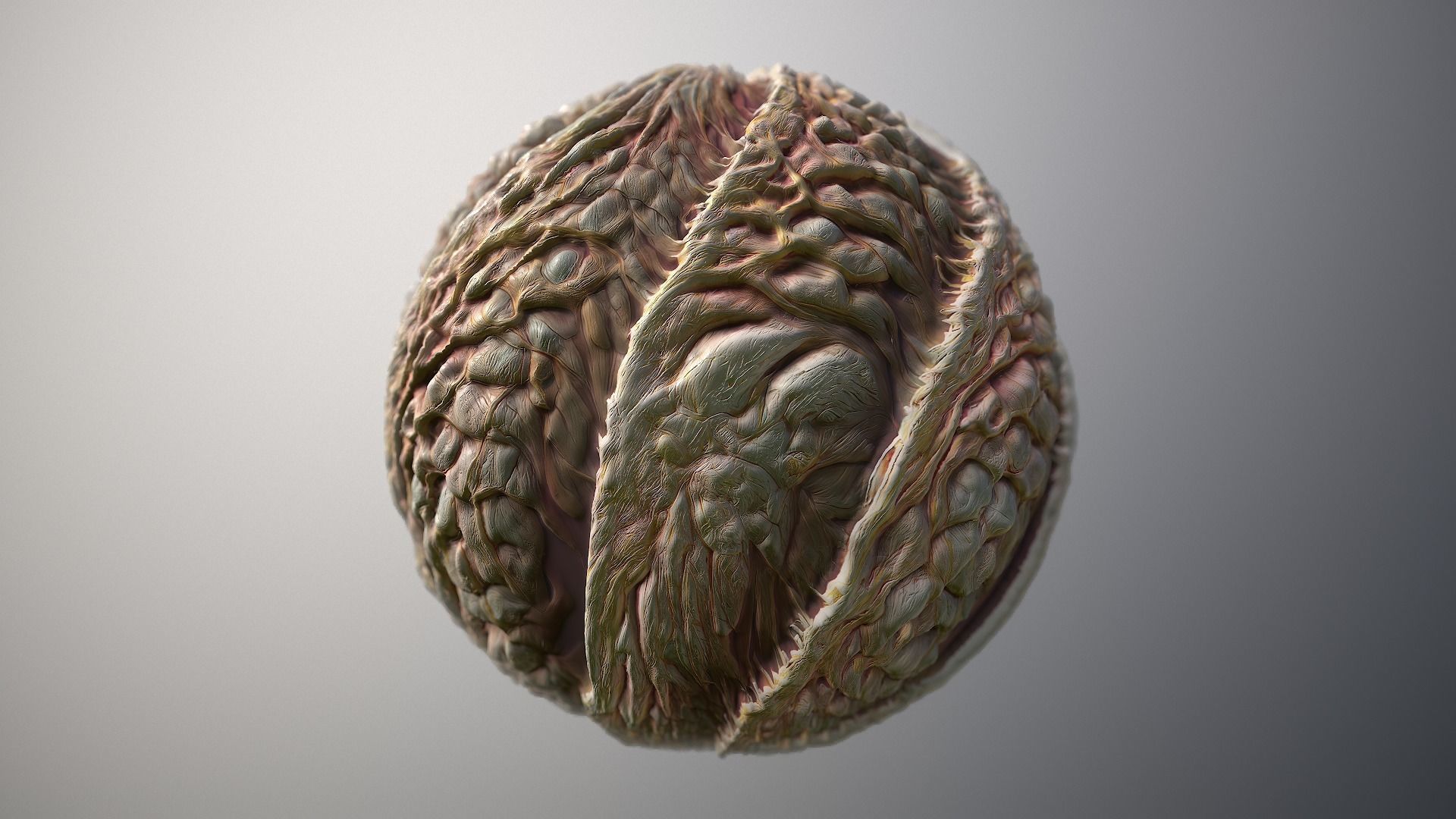 Material Skin Monster 32 Seamless PBR Texture Texture_6