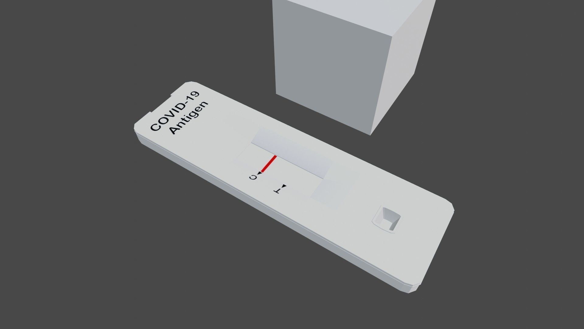 COVID-19 Antigen Rapid Test Kit 3D model_2