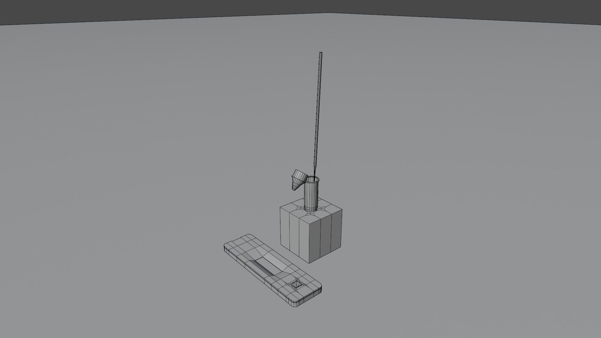 COVID-19 Antigen Rapid Test Kit 3D model_1