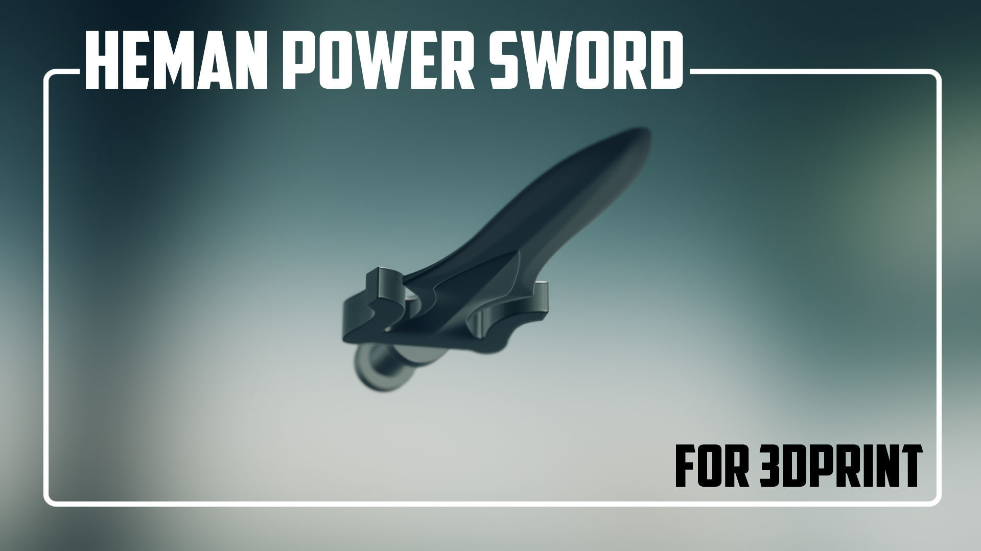 Heman Power Sword 3D print model_4