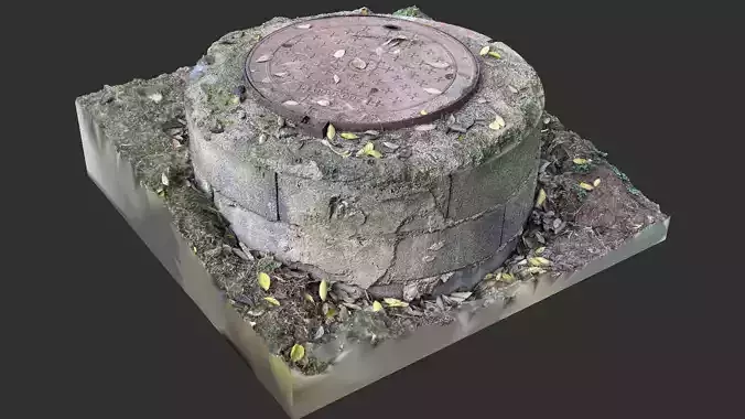 Manhole 3d scan