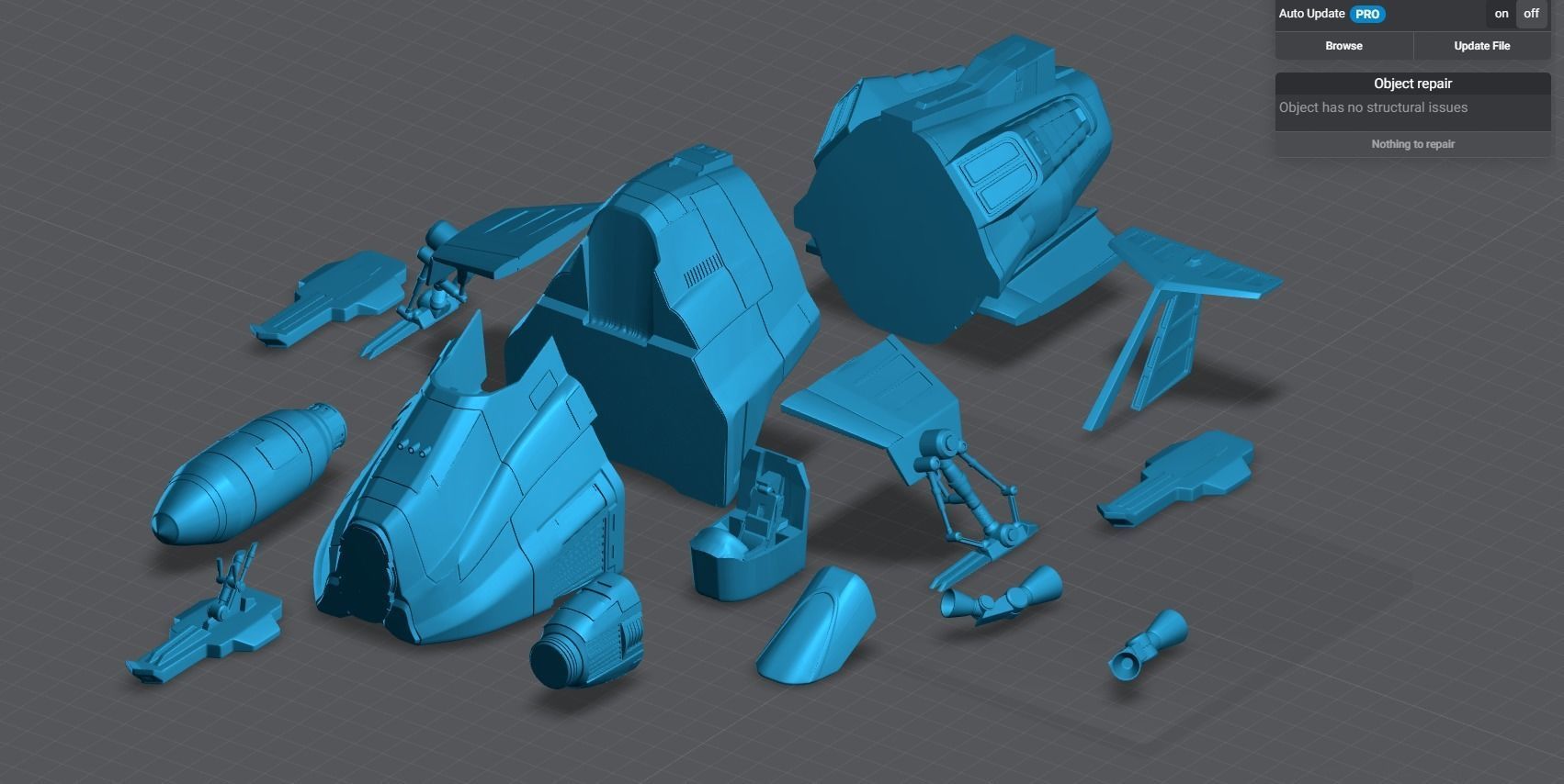 New Shado Interceptor Scale model 3D print model_5