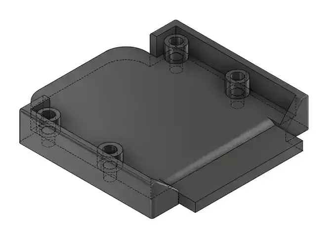 Dorhea for Raspberry Pi 4 B Camera module backpanel  3D print model