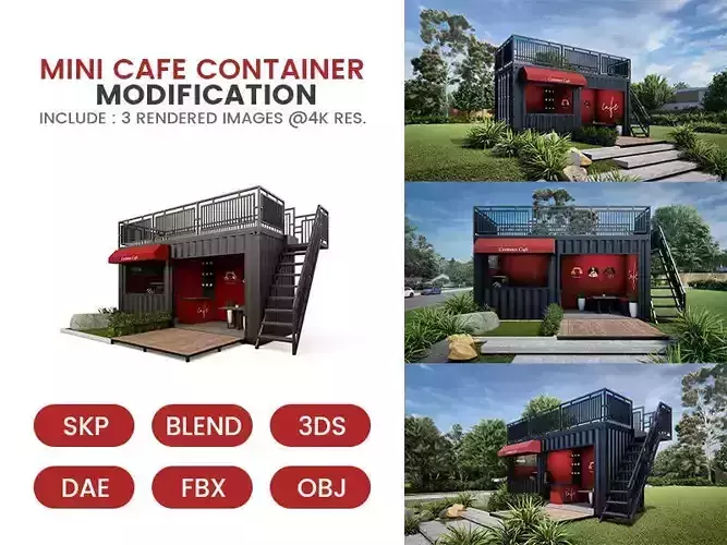 Mini Cafe Container Mod