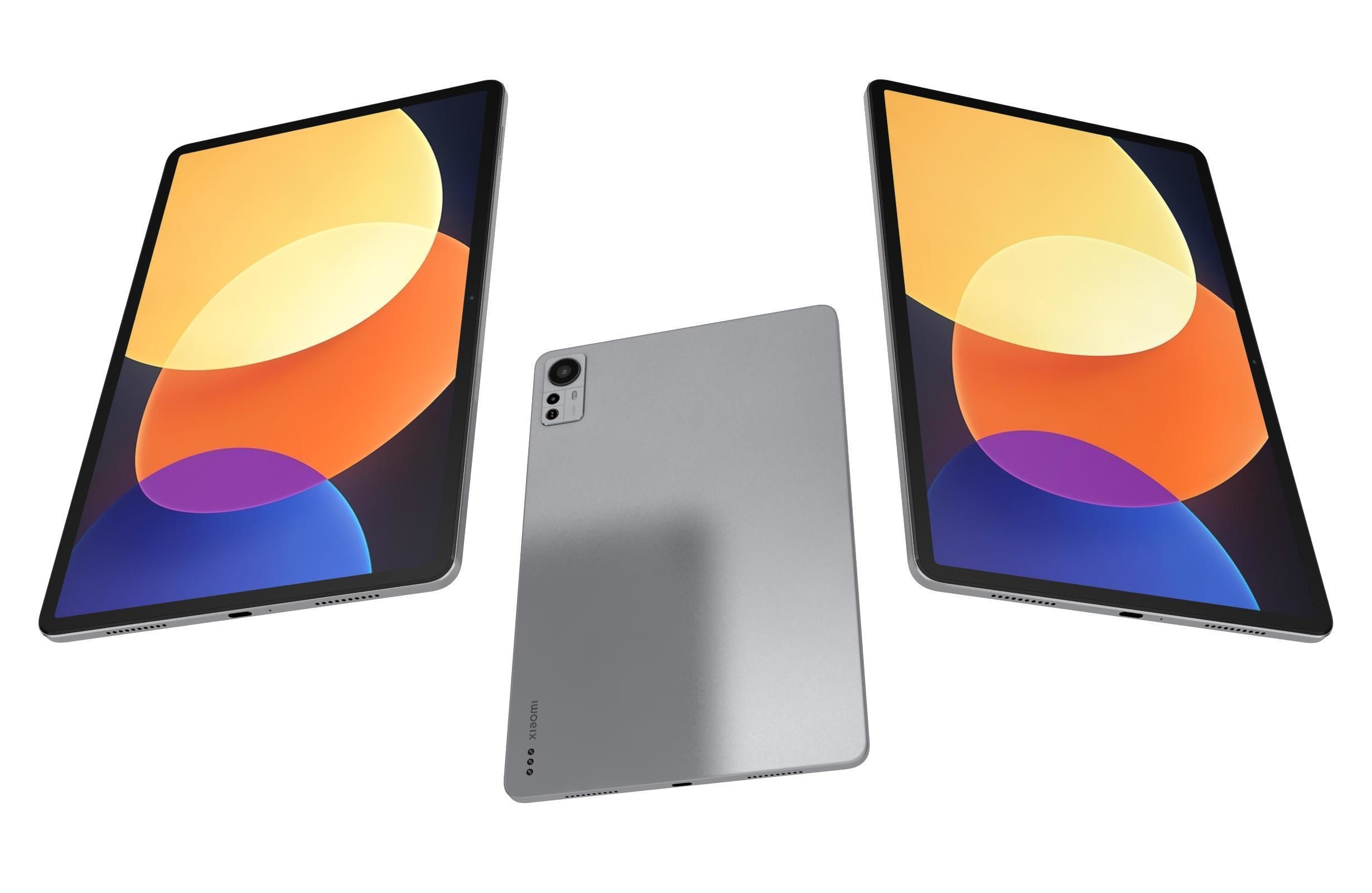 Xiaomi Redmi Pad 5 Pro 12 4 White 3D model_1