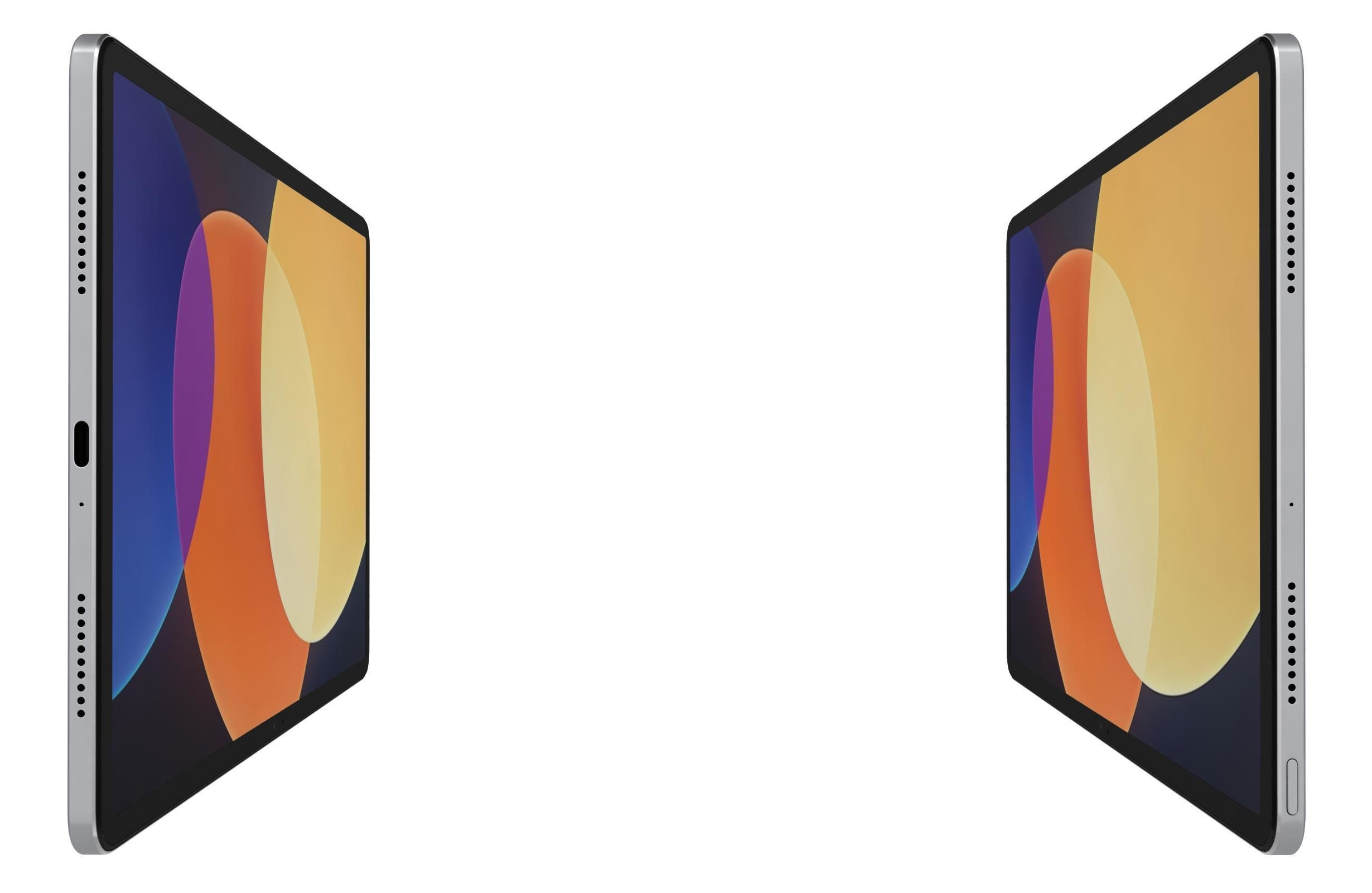 Xiaomi Redmi Pad 5 Pro 12 4 White 3D model_8