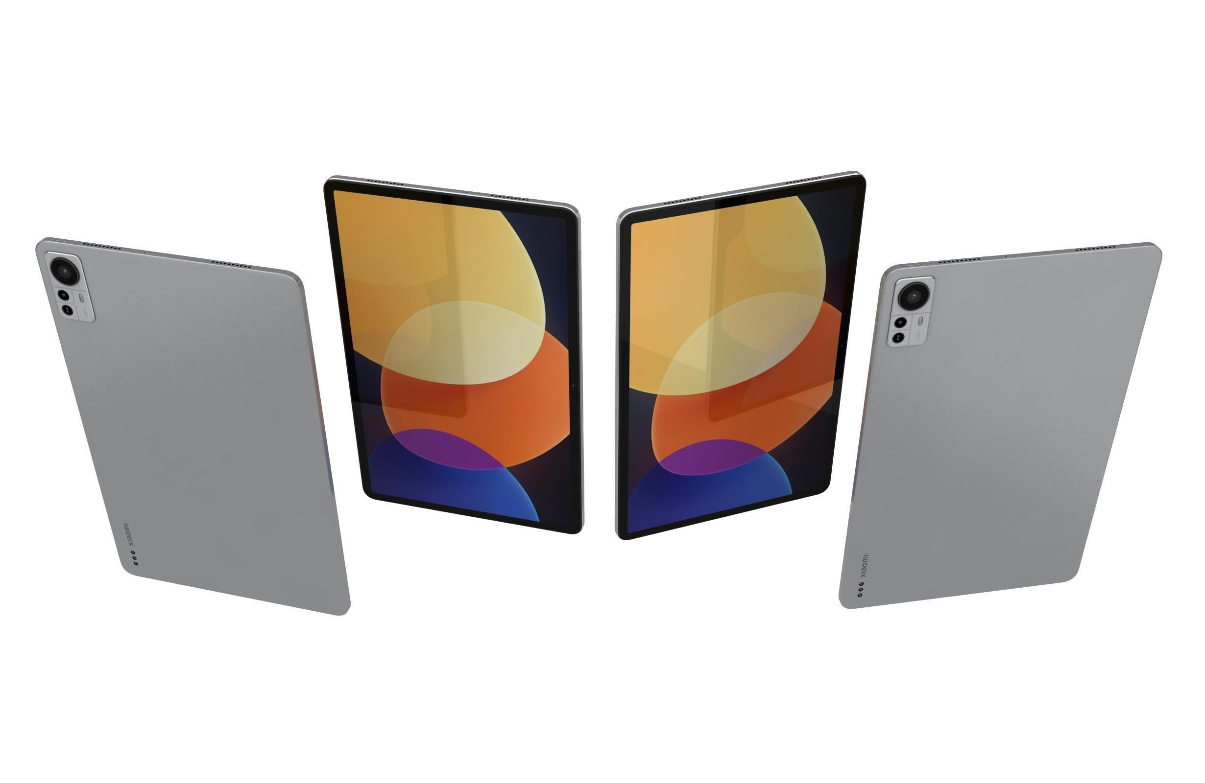 Xiaomi Redmi Pad 5 Pro 12 4 White 3D model_4