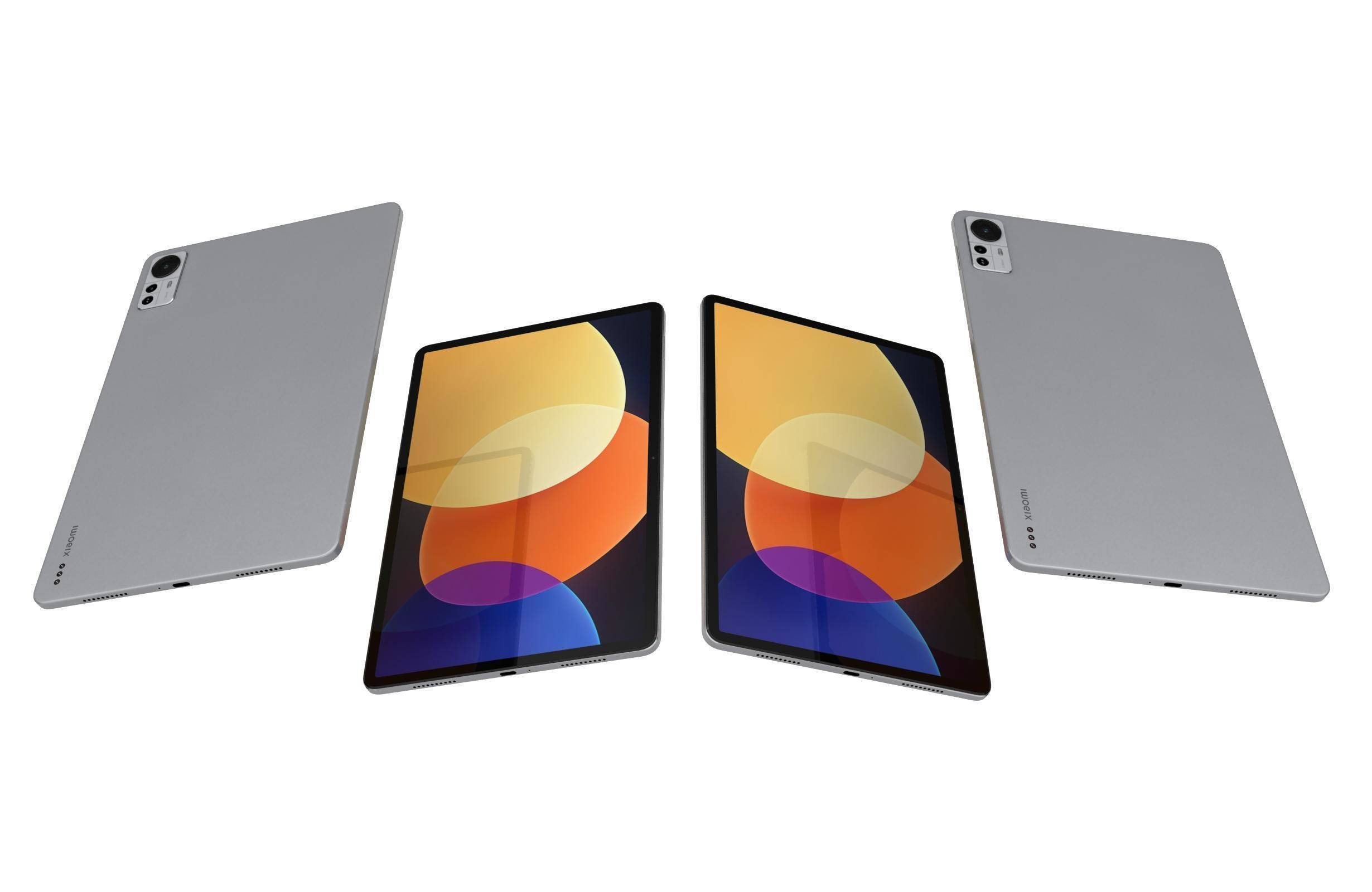 Xiaomi Redmi Pad 5 Pro 12 4 White 3D model_5