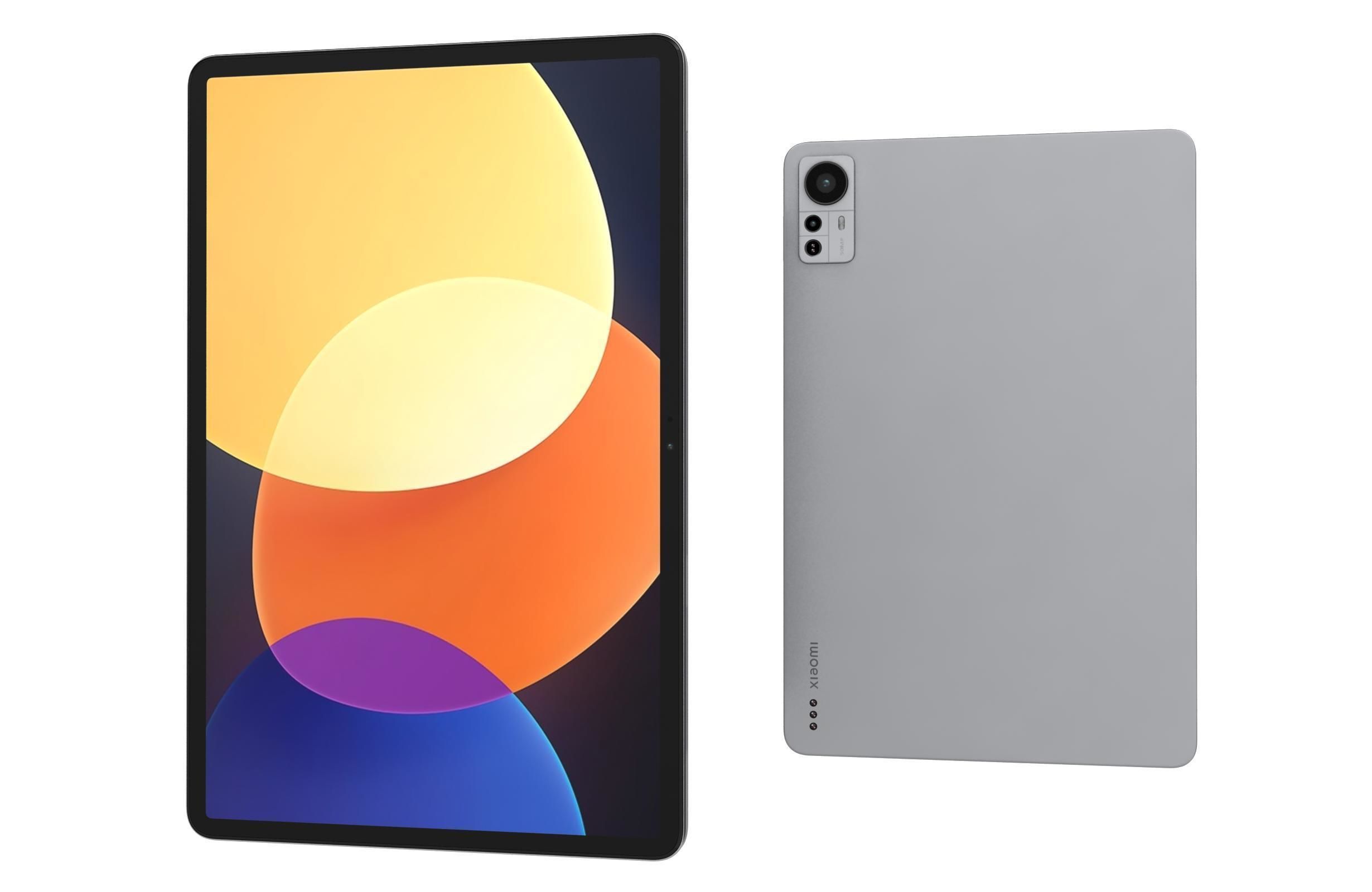 Xiaomi Redmi Pad 5 Pro 12 4 White 3D model_6