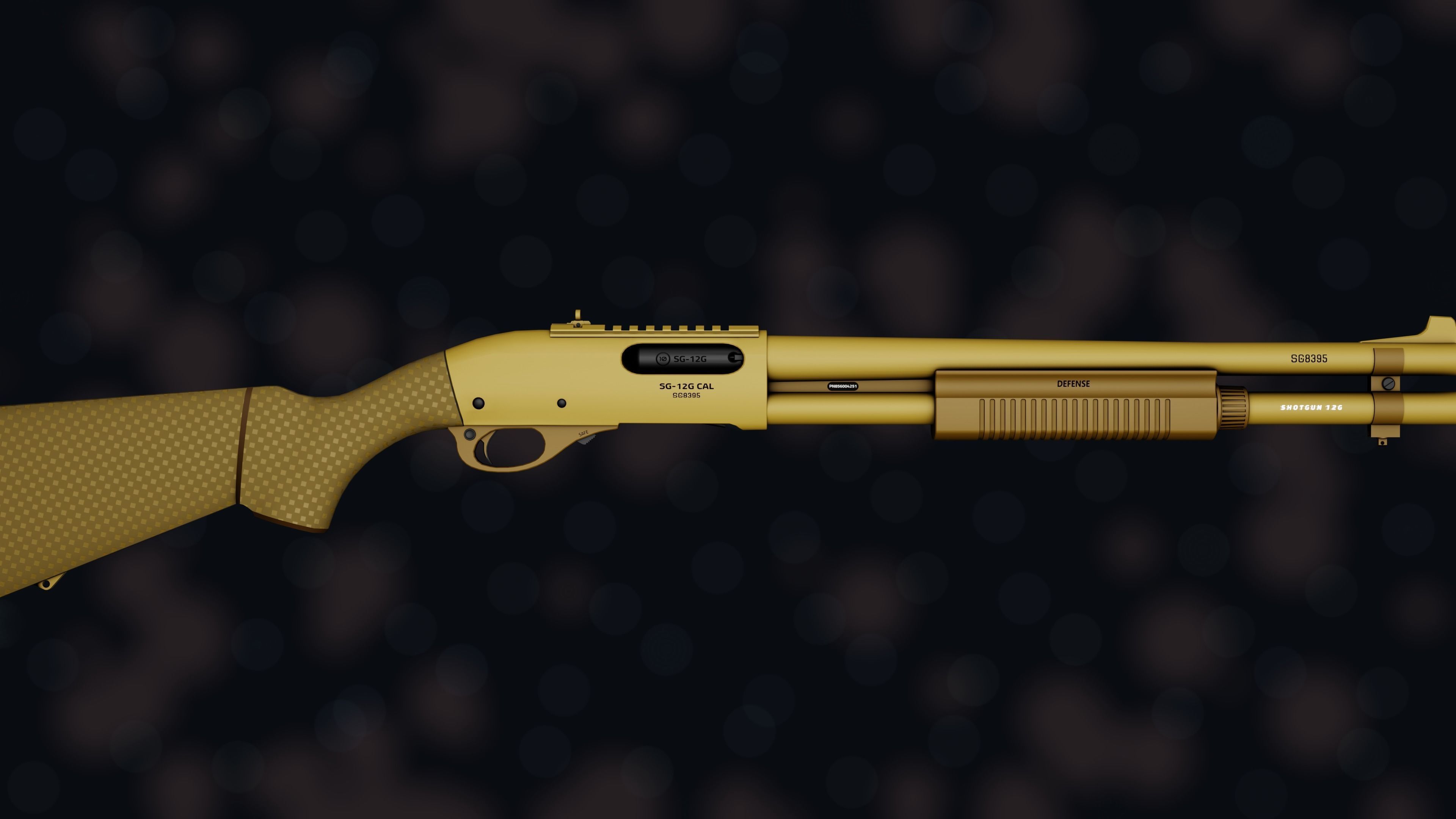 Weapon NZ SHOTGUN-12G Low-poly 3D model_26