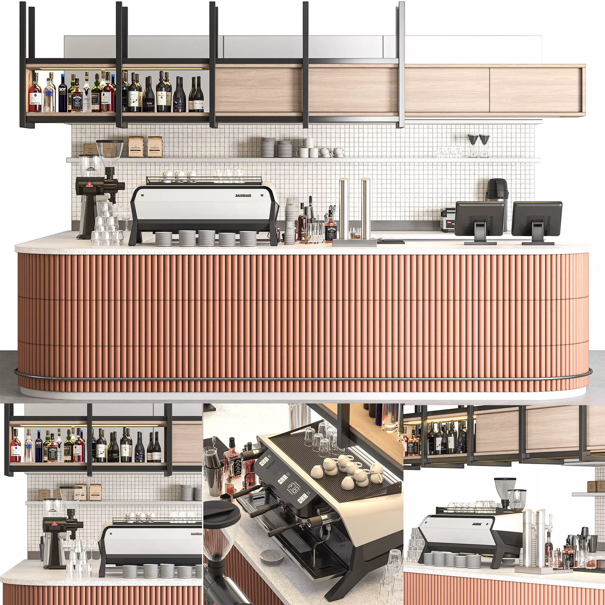 Coffee Shop 06 3D model_0