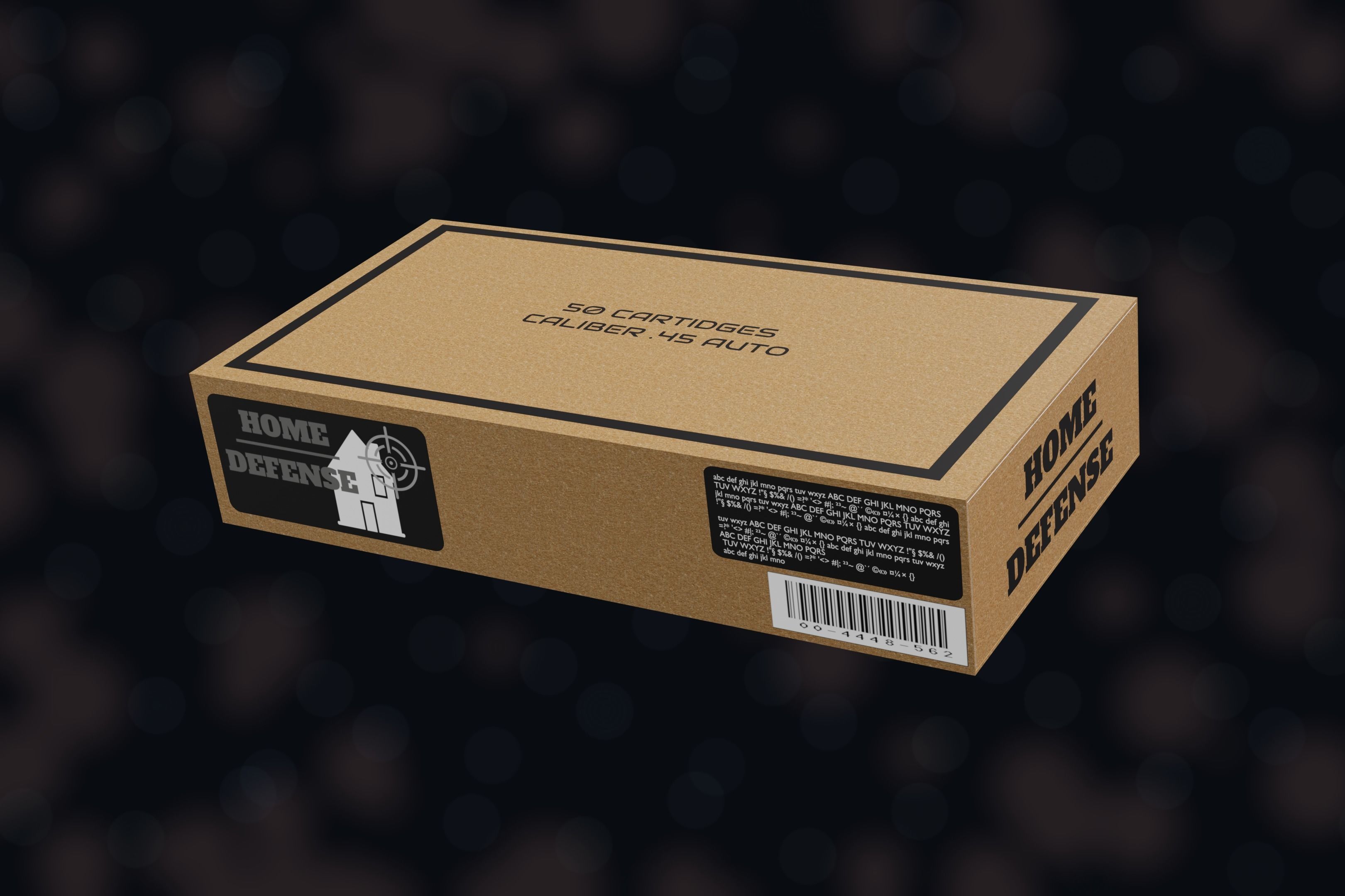 Weapon NZ SMG-45 Low-poly 3D model_5