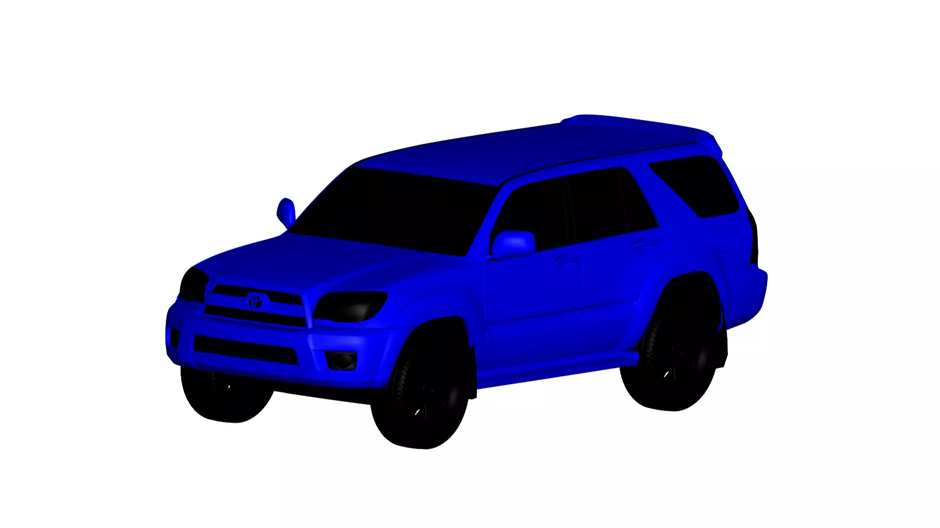 Toyota 4Runner 2007 3D model