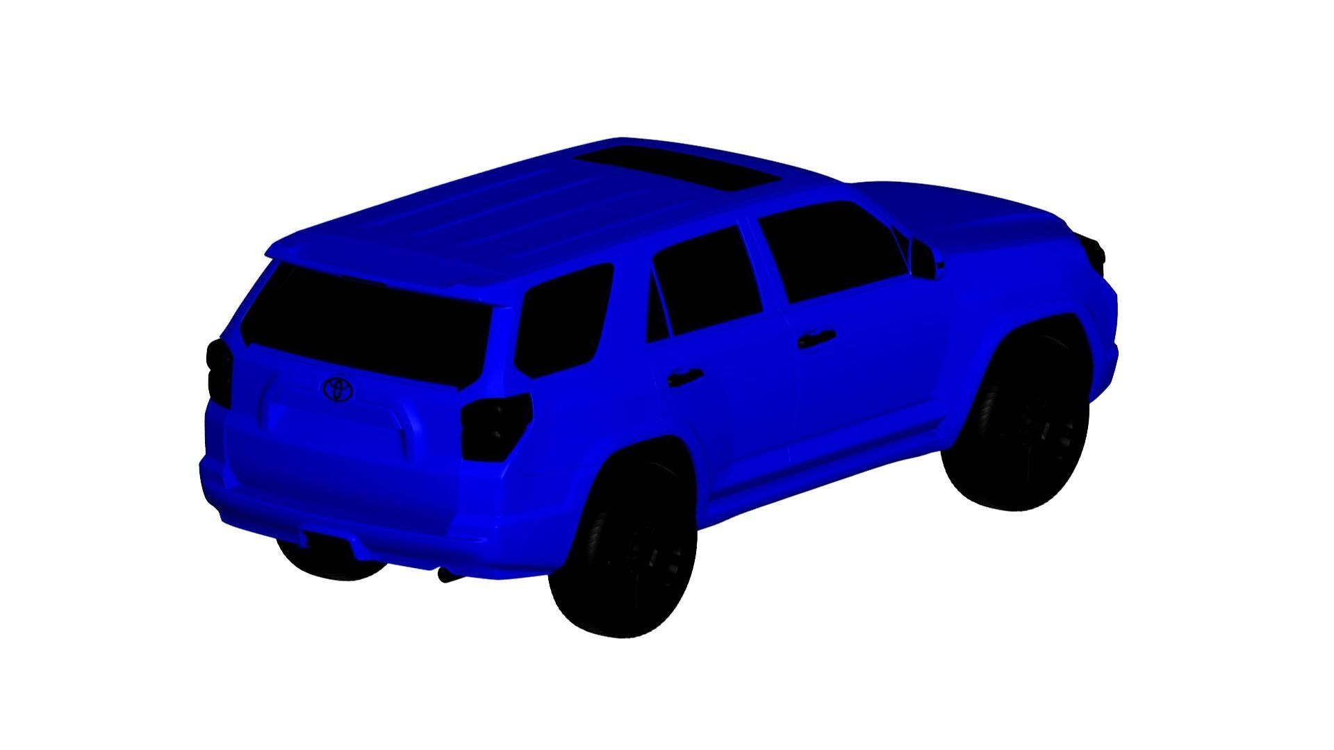 Toyota 4Runner 2013 3D model_1