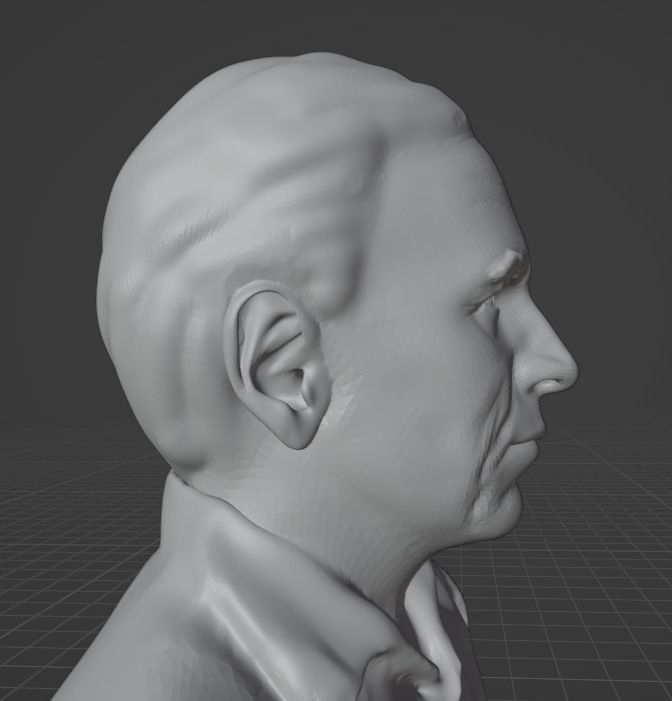 Ingmar Bergman 3D print model_18