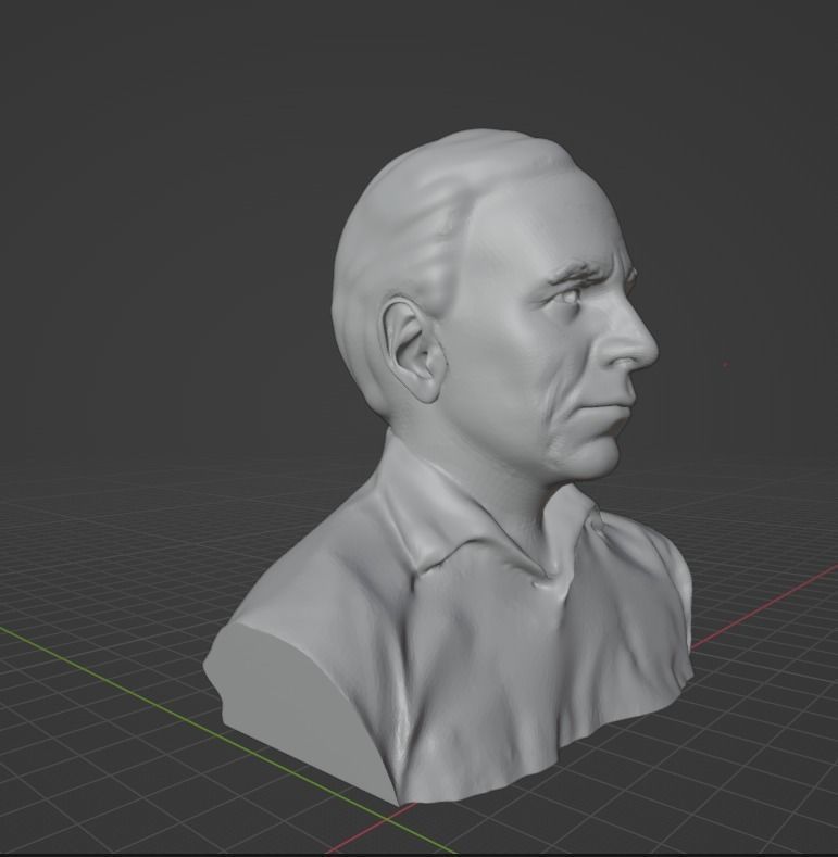 Ingmar Bergman 3D print model_10