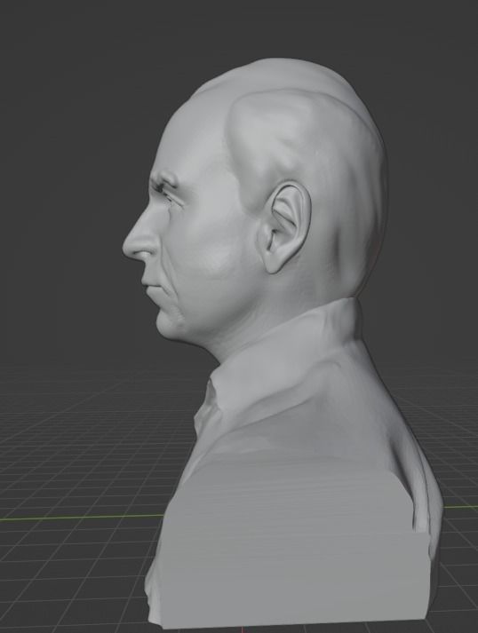 Ingmar Bergman 3D print model_2