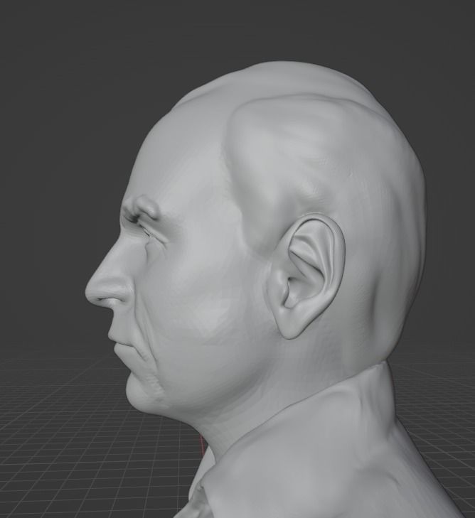 Ingmar Bergman 3D print model_17